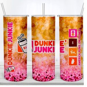20oz Stainless Steal Dunkin tumbler